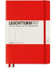 Agenda Leuchtturm1917 - A5, pagini albe, Red  -1