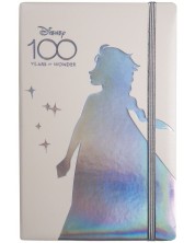 Caiet cu bandă elastică Cool Pack Opal - Disney 100, Frozen, A5, 80 de foi -1