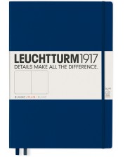Agenda Leuchtturm1917 Master Slim - А4+, pagini albe, Navy