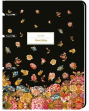 Carnețel Victoria's Journals Summer Florals - А5, 80 de coli, punctate
