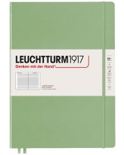 Caiet Leuchtturm1917 Master Slim - A4+, liniat, verde deschis -1