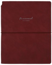 Caiet Victoria's Journals Kuka - Burgund, copertă plastică, 96 de foi, format B5 -1