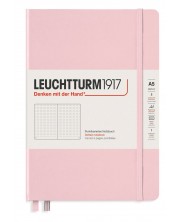 Carnetel Leuchtturm1917 Muted Colours -  A5, roz, pagini cu buline -1