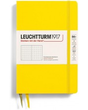 Caiet Leuchtturm1917 Paperback - B6+, galben, pagini cu puncte, copertă rigidă -1