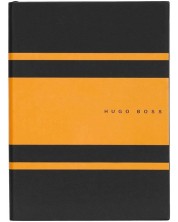 Caiet Hugo Boss Gear Matrix - A5, cu puncte, galben