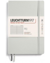Notebook-ul Leuchtturm1917 Natural Colors - A5, gri, liniat, coperte moi -1