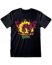 Tricou Heroes Inc Games: Dungeons & Dragons - Red Dragon