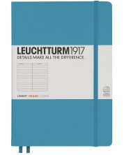 Agenda Leuchtturm1917 Medium - A5, Albastru deschis, pagini liniate -1