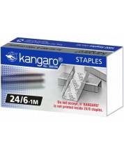 Capse pentru capsator Kangaro - 24/6, 1000 buc