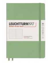 Caiet agenda Leuchtturm1917 Muted Colors - A5, verde, linii punctate -1