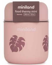 Termos pentru hrană Miniland - Terra, Leaves, 280 ml