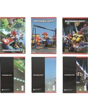 Caiet de notițe Panini Super Mario - Mariokart, A4, 40 de foi, asortiment -1