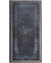 Caiet de notițe Paperblanks Old Leather - Inkblot, 9.5 x 18 cm, 88 foi -1