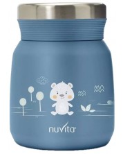 Cutie termică pentru alimente Nuvita - 300 ml, albastru pudră -1