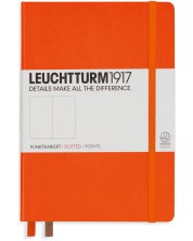 Agenda Leuchtturm1917 - А5, pagini punctate, Orange