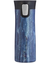 Cana termica Contigo Pinnacle Couture - Blue slate, 420 ml