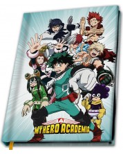 Carnețel ABYstyle Animation: My Hero Academia - Heroes, format A5
