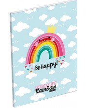 Caiet A7 Lizzy Card Happy Rainbow -1