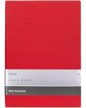 Caiet Hugo Boss Essential Storyline - B5, foi albe, roșu