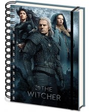Carnet Pyramid Television: The Witcher - Connected by Fate, cu spirală, А5