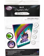 Craft Buddy Diamond Tapestry Notebook - Unicorn -1