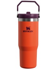 Cană termică Stanley The IceFlow - Flip Straw, 890 ml, portocale -1