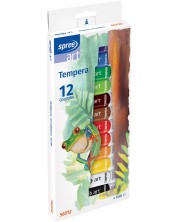 Vopsele tempera Spree Art - 12 culori х 12 ml -1