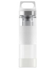 Thermos Sigg Hot and Cold - alb, din sticlă , 400 ml