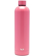 Sticla termica YOLO - Pastel Pink, 1 l -1