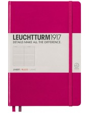 Agenda Leuchtturm1917 Notebook Medium  A5 - Roz, pagini cu randuri
