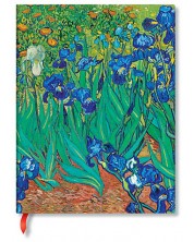 Carnețel  Paperblanks Van Goghs Irises - 18 х 23 cm, 72 pagini