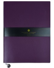Caiet Victoria's Journals Smyth Flexy - mov, copertă plastică, 96 de foi, format B5