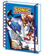 Carnet de notițe  Pyramid Games: Sonic - Comic Strip Jump Out,Format A5