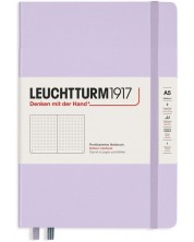 Agenda Leuchtturm1917 - Medium A5, Pagini punctate, Lilac