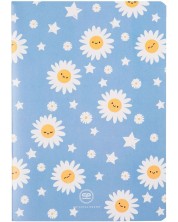 Caiet Cool Pack Daisy Sun - A5, 32 de coli,  rânduri înguste colorate -1