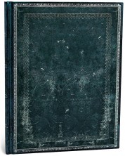 Carnețel Paperblanks - Midnight Steel, 18 х 23 cm, 72 pagini