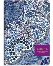 Caiet Liberty - Tanjore Gardens, B5, cu broderie manuală -1