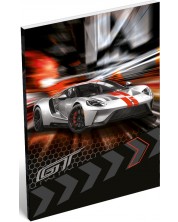 Caiet A7 Lizzy Card - Ford GT Silver -1