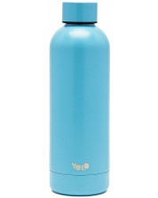 Sticlă termică YOLO - Grey Blue, 500 ml   -1