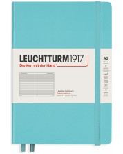 Agenda Leuchtturm1917 Rising Colors - А5, pagini liniate, Aquamarine