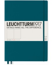Agenda Leuchtturm1917 Master Slim - A4+, pagini albe, Pacific Green  -1
