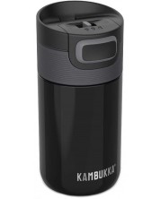 Cană termică Kambukka Etna - neagra, 300ml -1