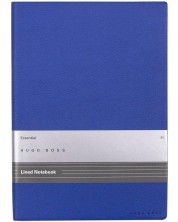 Caiet Hugo Boss Essential Storyline - B5, cu linii, albastru