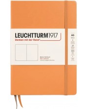 Caiet Leuchtturm1917 New Colours - A5, pagini albe, Apricot, coperte rigide -1