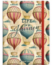 Notebook Lizzy Card Dolce Blocco - Life is a Journey