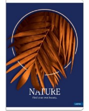 Caiet de notițe Lastva Nature - A4, 52 de coli, linii largi, asortiment -1