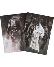 Caiete  ABYstyle Movies: Star Wars - Darth Vader and Leia, A5 (2 bucati)