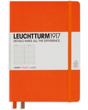 Agenda Leuchtturm1917 - А5, pagini liniate, Orange