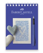 Carnetel  Faber-Castell A6 - 40 file spirala, sortiment -1