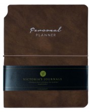 Caiet Victoria's Journals Kuka - Maro, copertă plastică, 96 de foi, format A6
